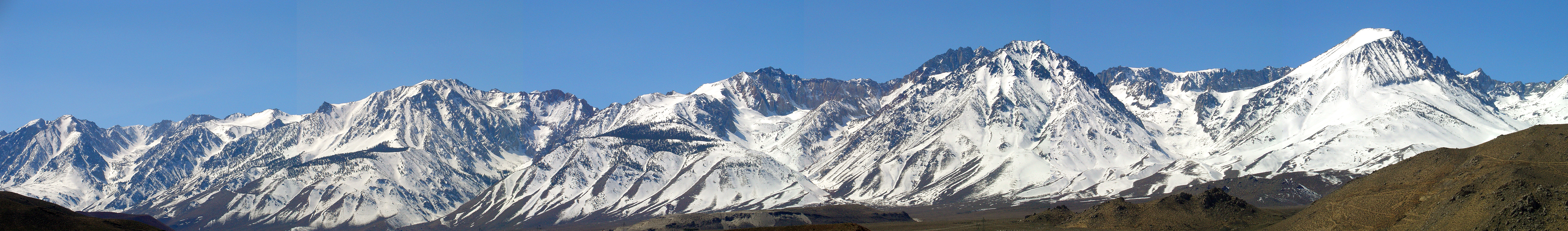 Sierra Panoramic Photo