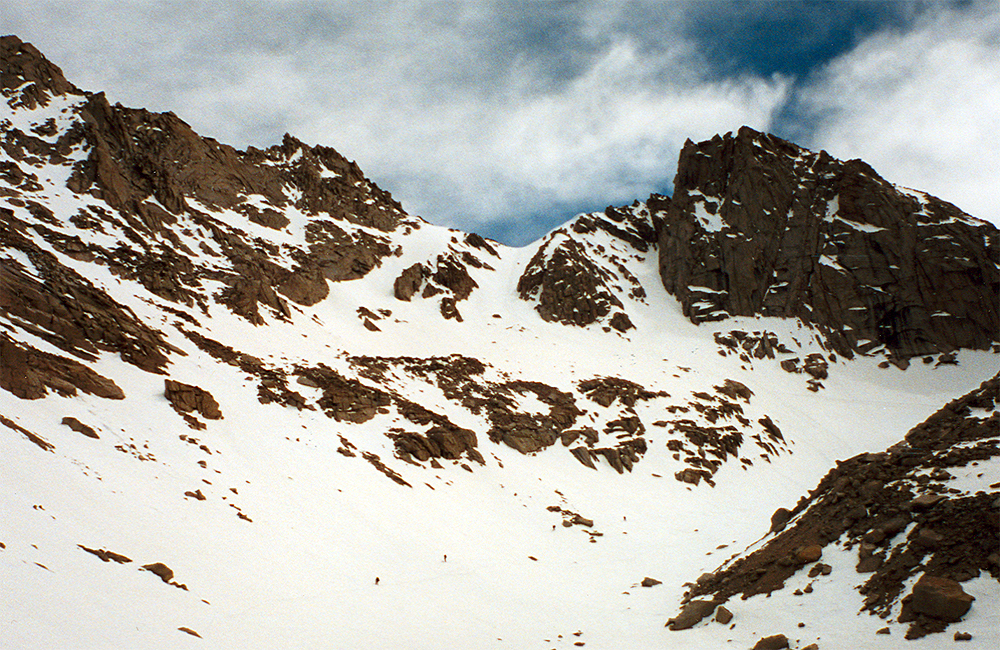 Descending from University Pass
