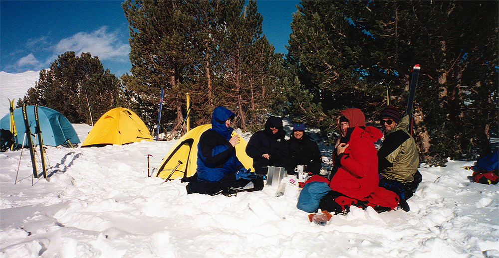 Group in Snow
