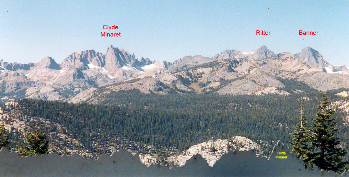 View from Minaret Summit