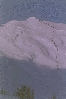 Justice Glacier Route