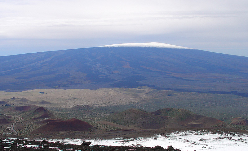 Hawaii's main volcanoes