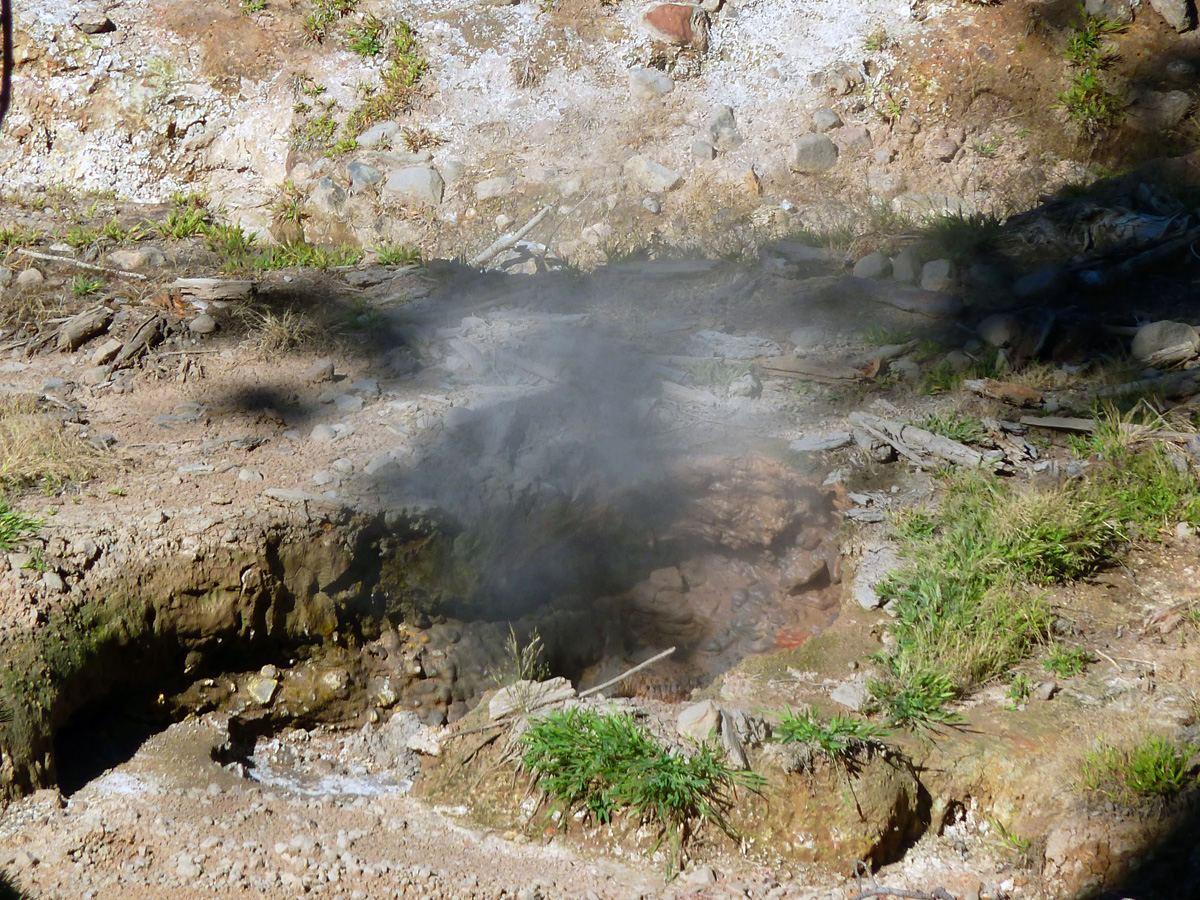 Volcanic ponds