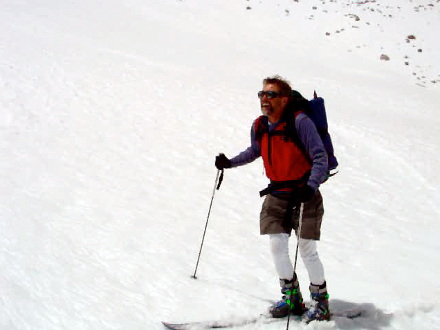 Ascending Mather Pass