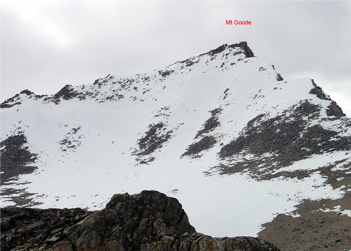 Peaks near Bishop Pass