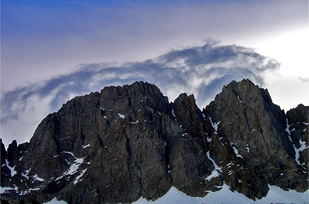 Lenticular clouds