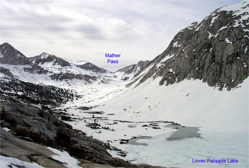 Toward Mather Pass