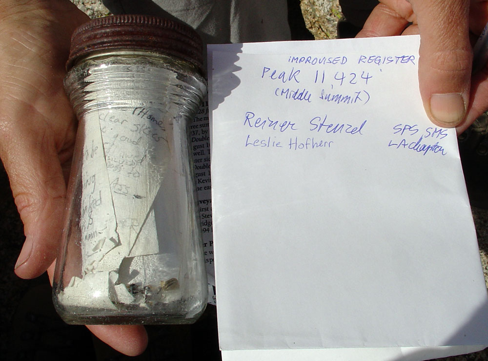 Ski Mountaineers Peak