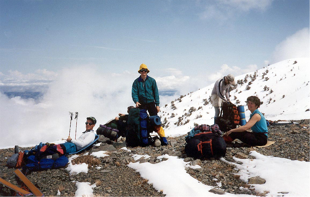 Group taking a break