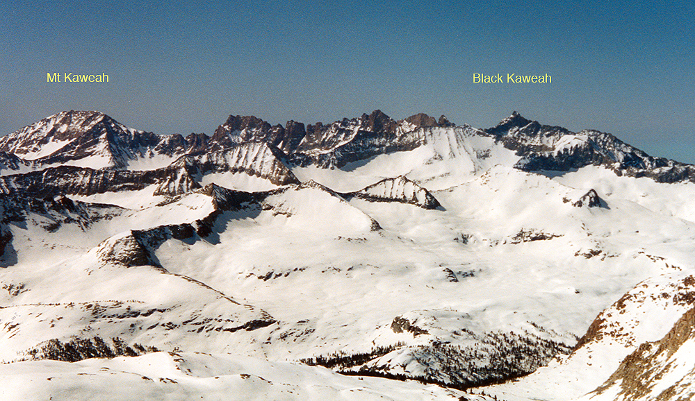 Kaweah Range