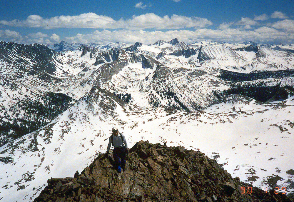 Greg on the summit