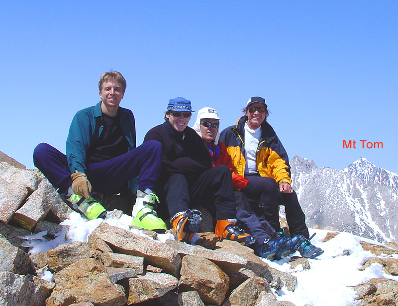 Summit shots on Mt Locke