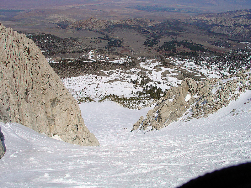 View down Wahoo Gully
